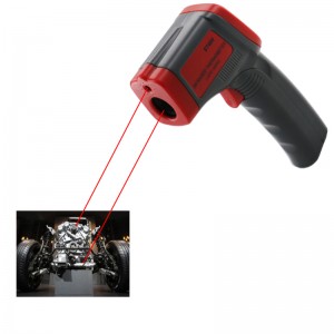 Fabriks direktförsäljning Infraröd termometer Motortemperaturtest och lasermätning