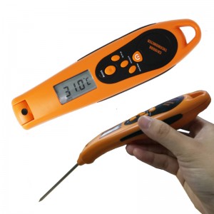 Smart design Trevligt pris Vikbar sond för ugn BBQ Cooking Thermometer