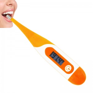 Medicinsk elektronisk termometer oral temperatur 30 sekunder läsning Lätt noggrann och rektal termometer med feberindikator
