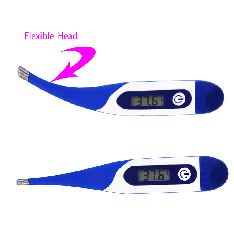 Medicinsk elektronisk termometer oral temperatur 30 sekunder läsning Lätt noggrann och rektal termometer med feberindikator