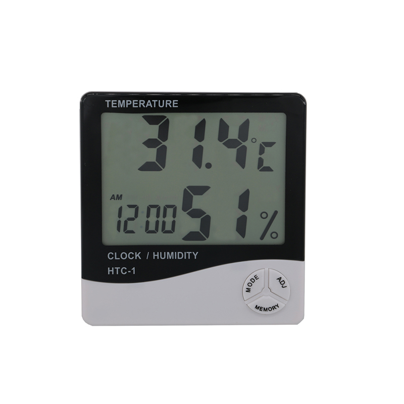 Inomhustermometer Mäta fuktighetssensor Temperaturmätare väderstation Digital