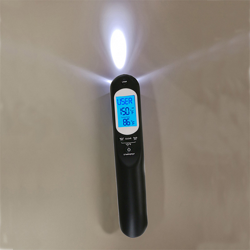 Kvalitet Kinesisk ny produkt Matlagning Kök Mat Röst Digital termometer med ficklampa och USB