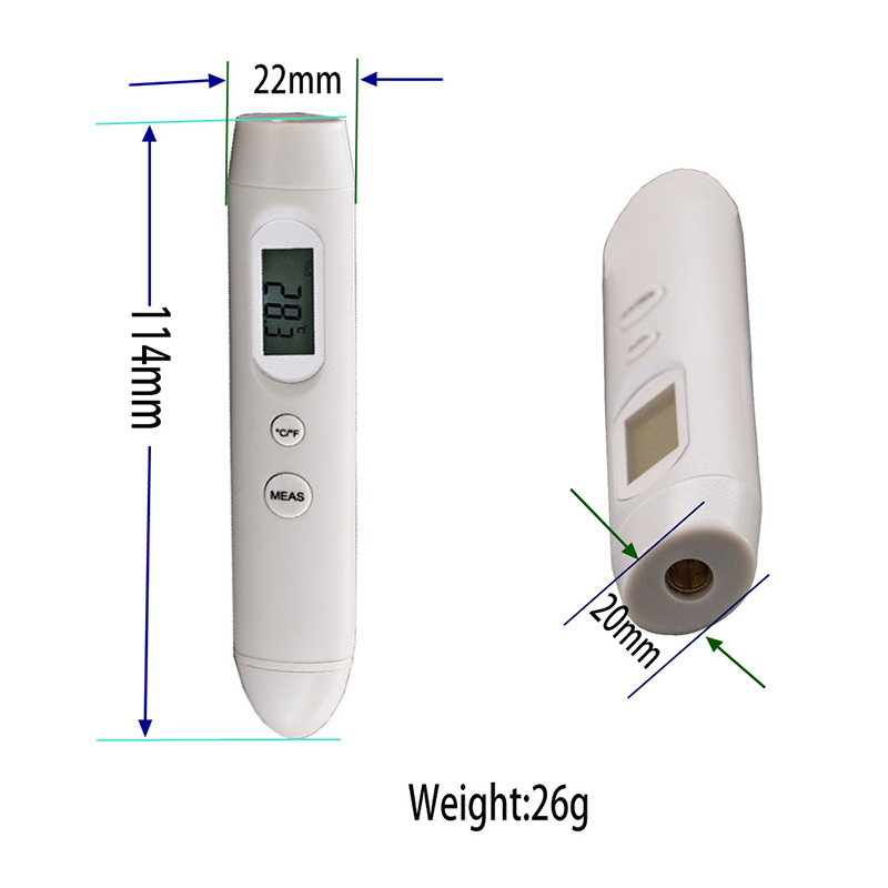Ny produkt Bärbar pocketable Mini-kvalitet Kinesiska produkter Digital infraröd termometer